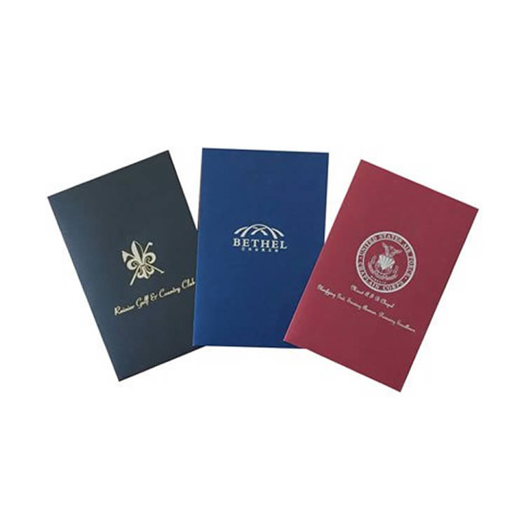 Right Pocket 5-7/8" x 9" Foil Stamped Welcome Folders 4 Right Pocket 5-7/8" x 9" Foil Stamped Welcome Folders - Image 2