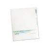 9.75" x 12" File Tab Reinforced Foil Stamped Folders - Two Pockets