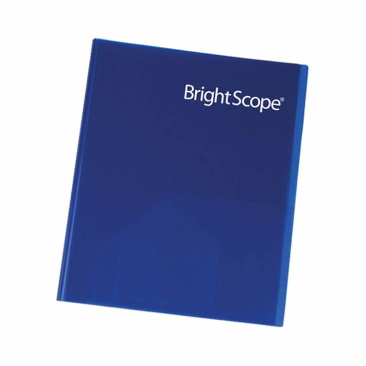Plastic Professional Presentation Folder 4 Blue Plastic Professional Presentation Folder