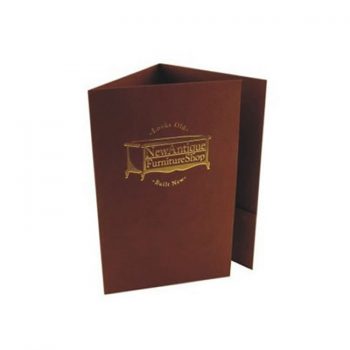 Tri-Panel One Pocket Foil Stamped Folders