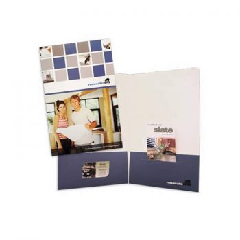 9.5" x 14.5"Two Pocket Printed Legal Sized Folders