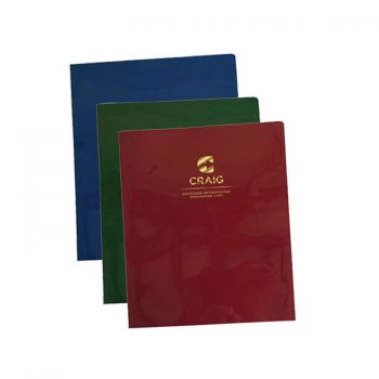 Confidential Twin Pocket Presentation Folders - HIPAA Compliant