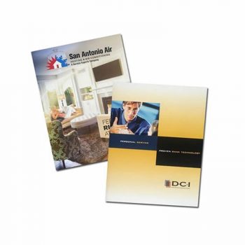 9 x 12 Economy Full Color Folders - Two Pockets