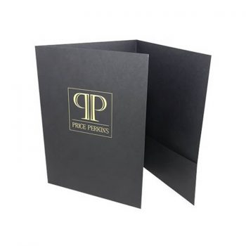 Tri-Panel Three Pocket Embossed Folders