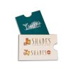 3.5" x 2.5" Gift Card Holder with Double Thumb Cut