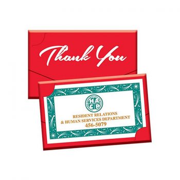 3.75 x 2.25 Full Color Gift Card Box with Business Card Holder