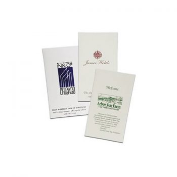 Foil Stamped Keyfolders, Right Pocket, 3-1/2" x 6"